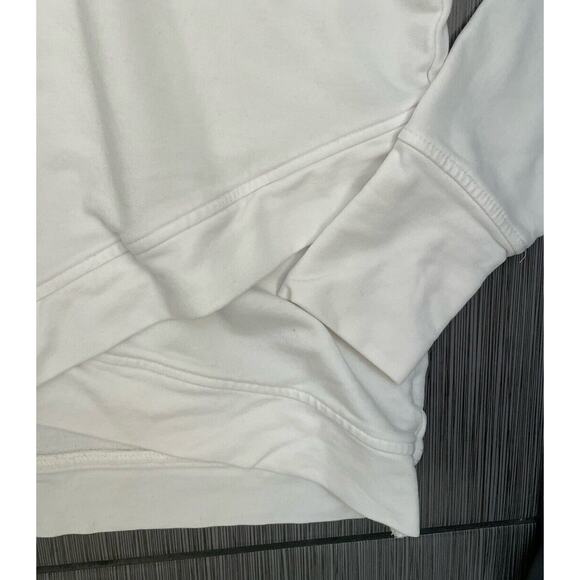 Athleta Pinnacle Criss Cross Hoodie White Size XS Activewear RN 54023 - Picture 3 of 6